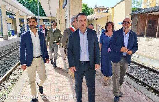 Viterbo - Conclusi i lavori alla stazione di viale Trieste