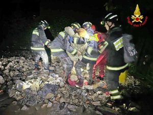 Maltempo a Roma, gli interventi dei vigili del fuoco