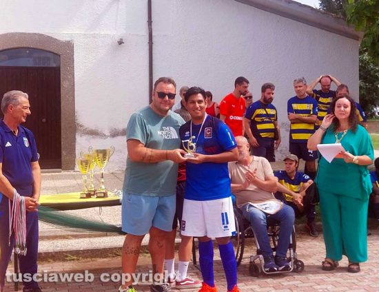 Viterbo - Sport - Calcio - Miglior giocatore Marco Antonio Delgado