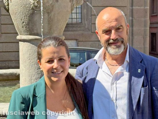 Viterbo - Fontana di Piazza Dante - Chiara Frontini e Stefano Floris