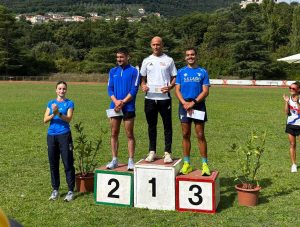 Sport - Trofeo "Gole del Nera" - Il primo classificato Gabriele Frescucci