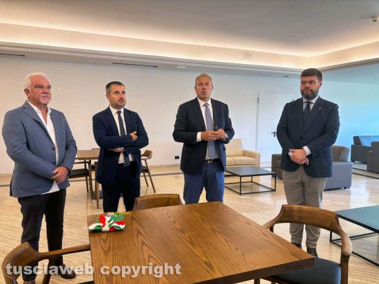 Civita Castellana - Inaugurata la rotatoria del Quartaccio