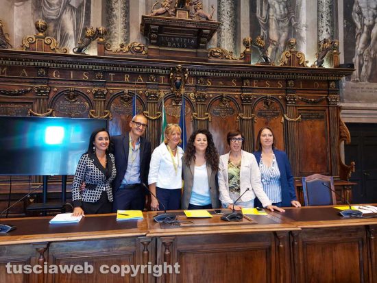 Katia Scardozzi, Andrea Marconi, Maria Beatrice Ranucci, Chiara Frontini, Patrizia Notaristefano e Elena Angiani