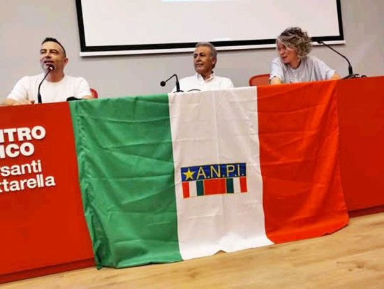 Capranica - iniziativa a sostegno della Palestina al centro civico Piersanti Mattarella