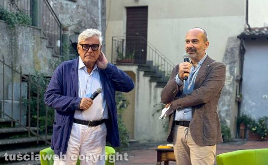 Vallerano - Premio Alvaro-Bigiaretti - Giancarlo De Cataldo con Giorgio Nisini