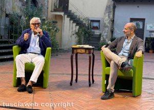 Vallerano - Premio Alvaro-Bigiaretti - Giancarlo De Cataldo con Giorgio Nisini