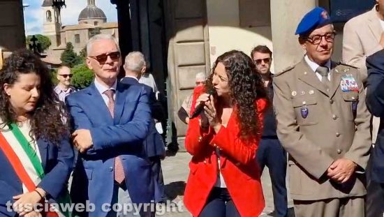 Viterbo - Srotolata la bandiera d’Europa per la Half Marathon