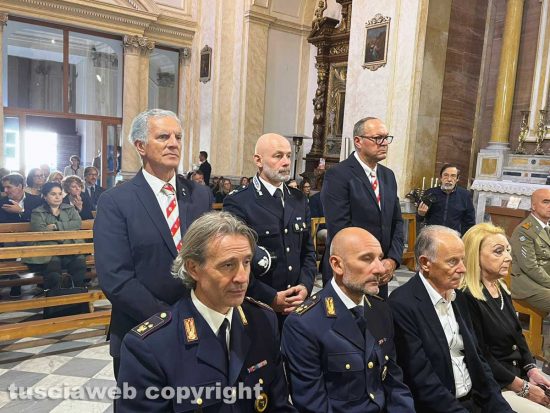 Viterbo - La polizia celebra San Michele Arcangelo