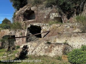 Viterbo - L'area archeologica di Poggio Giudio