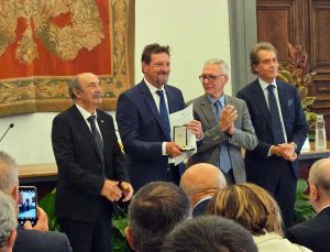 Roma - Al viterbese Carlo Angeluzzi l'onorificenza Stella al merito del Lavoro