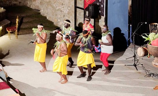 Vetralla - Festeggiamenti europei per il 50esimo compleanno di Papua Nuova Guinea