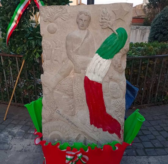 Oriolo Romano - Inaugurato il monumento dedicato ai caduti di Nassiriya