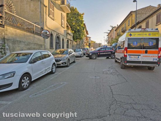 Montefiascone - Auto investe pedone in via Oreste Borghesi