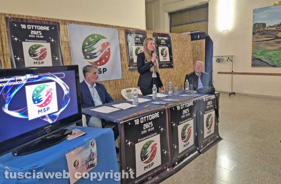 Montefiascone - La presentazione del Movimento Socio Politico per Montefiascone