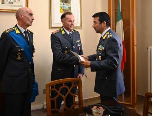 Guardia di finanza - Civitavecchia - Avvicendamento al comando del reparto operativo aeronavale