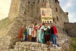 Suvereto - Il gruppo “La Rocca di Matilde” alla rievocazione “Matilde di Canossa e le 99 chiese”