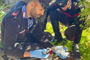 Roma - Quarticciolo - L'operazione antidroga dei carabinieri