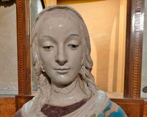 Bolsena - La statua di Santa Lucia attribuita al Buglioni