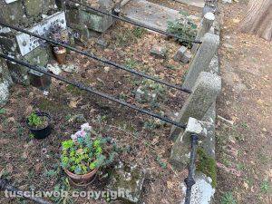 Viterbo - Degrado al cimitero di San Lazzaro