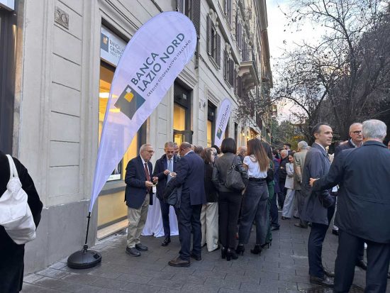 Roma - Inaugurata la nuova filiale della Banca Lazio Nord