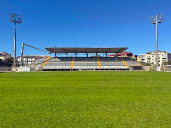 Calcio - Eccellenza Stadio Rocchi - La Curva Nord