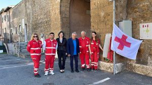 Castel Sant’Elia - Lo Scudo Blu sulle mura farnesiane