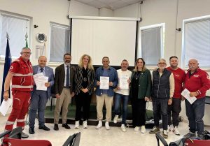 Viterbo - Croce Rossa e Confartigianato - Consegna attestati