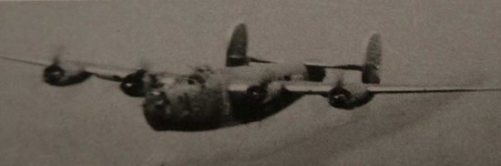 Il B-24 'Diddlin Dolly' - Foto da libro "The 451st Bomb Group in World War II: A Pictorial History"