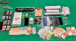 Carabinier - Operazione antidroga tra Vetralla e Viterbo