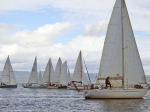 Sport - Campionato di vela - La partenza