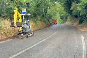 Lavori di riqualificazione sulla-Sp 84 Sutrina