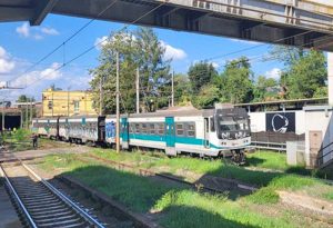 Roma - Treno Roma-Viterbo sviato a Tor di Quinto