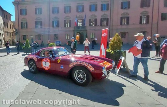 Viterbo - La Modena Cento ore attraversa il centro