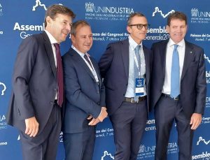 Roma - L'assemblea generale di Unindustria 2025 - Domenico Merlani e Andrea Belli