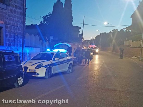 Vetralla - Incidente in via Sant'Angelo