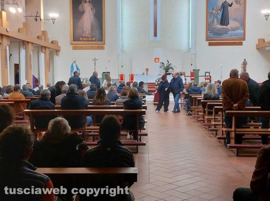Viterbo - I funerali di Alberto Mecarini