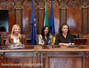 Da sinistra: Elisa Cepparotti, Katia Scardozzi e Chiara Frontini