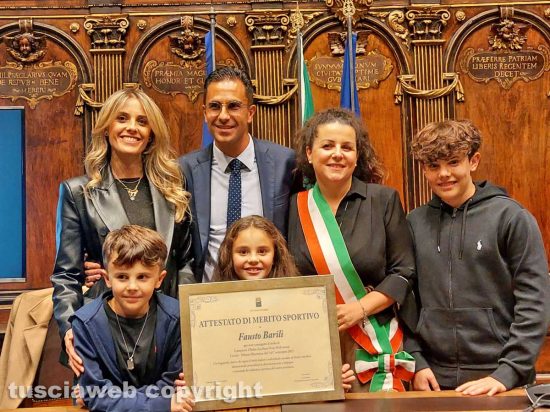 La famiglia Barili e Chiara Frontini