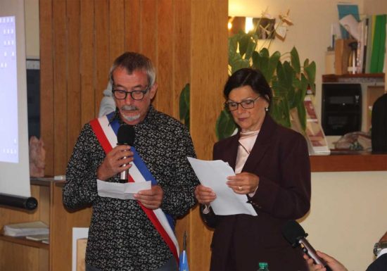 Rappresentante del comune francese di Beaumont-de-Pertuis gemellato con Farnese