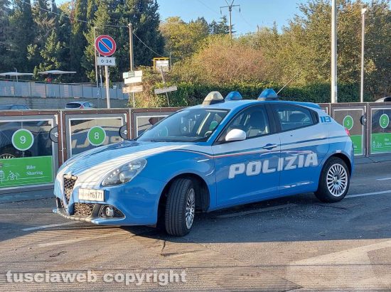 Viterbo - Prova passaggio Fiamma Olimpica