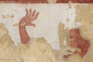 Tarquinia - Un dettaglio della Tomba Maggi