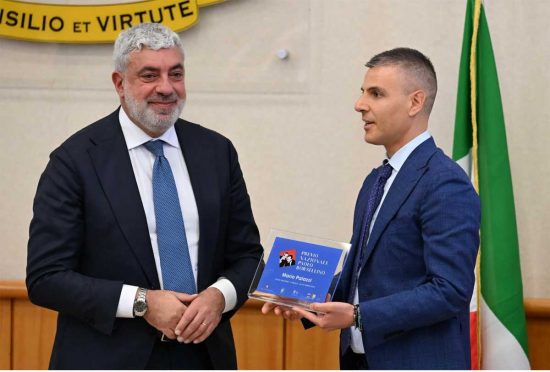 L'Aquila - Mario Palazzi tra gli insigniti del Premio Nazionale “Paolo Borsellino” 