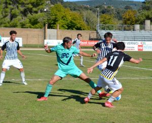 Sport - Calcio - Una fase di Orvietana Siena