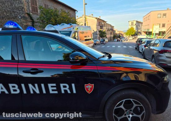 Una pattuglia dei carabinieri