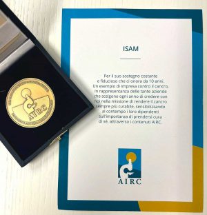 Isam premiata da Airc per i 60 anni della fondazione