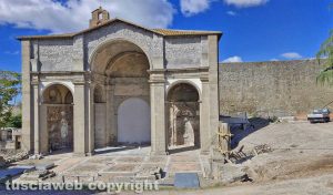 Viterbo - I lavori a Santa Maria delle Fortezze