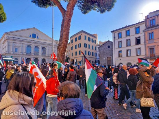 Viterbo - Sciopero per Gaza