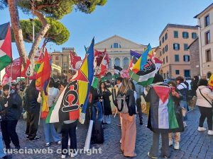 Viterbo - Sciopero per Gaza