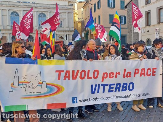 Viterbo - Sciopero per Gaza