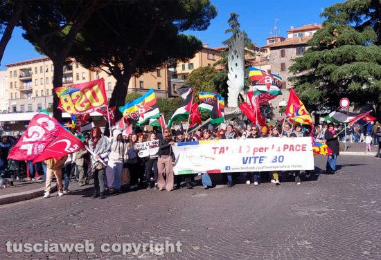 Viterbo - Sciopero per Gaza